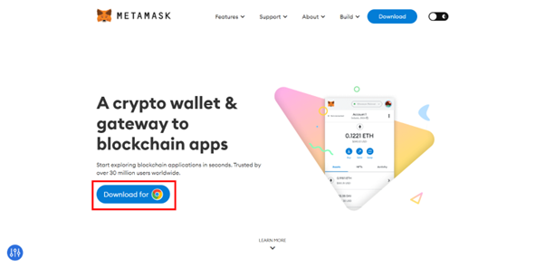 Metamask Chrome extension